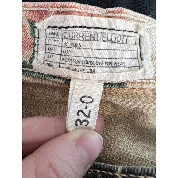 Current Elliott Haystack Floral Jeans Size 32” - Picture 8 of 8